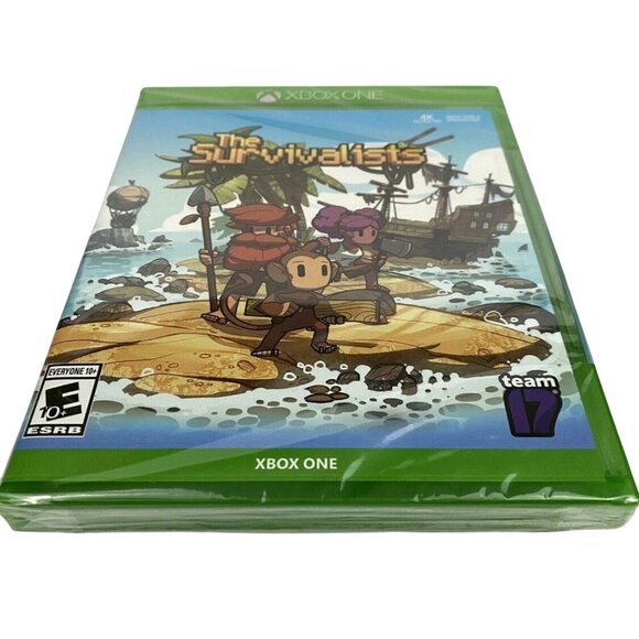 The Survivalists for Xbox One Video Game Crafting Food Tools Structures NEW - Picture 2 of 7